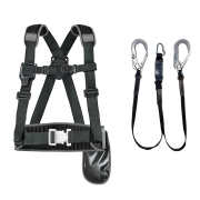 상체식 일반형 DMS-106-2Y<BR>AL웨빙 블랙더블죔줄