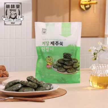 명미당 제주쑥 저당떡 2종(50개)