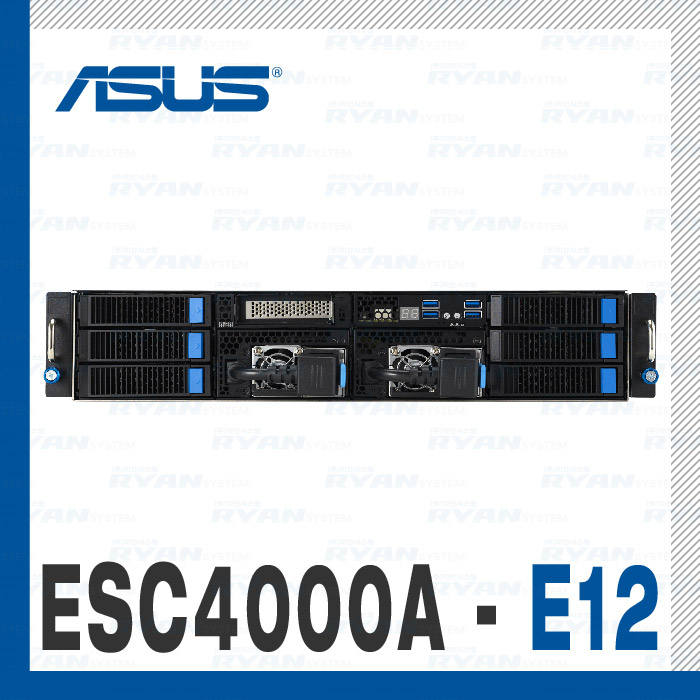 [최대 4 GPU 구성]  ASUS ESC4000A-E12