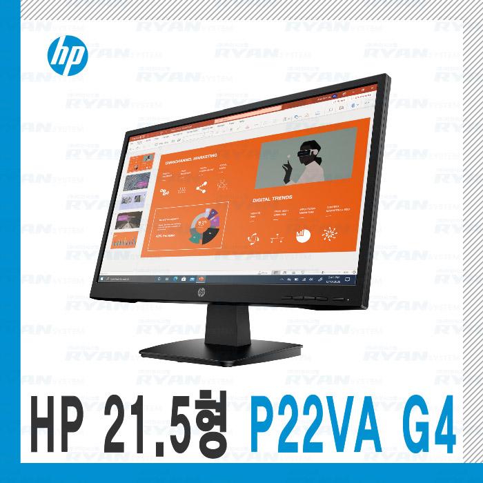 HP P22va G4 FHD Monitor [21.5형]