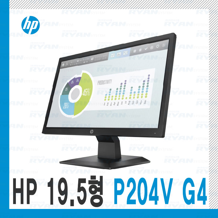 HP P204V G4 HD+ Monitor [19.5형]