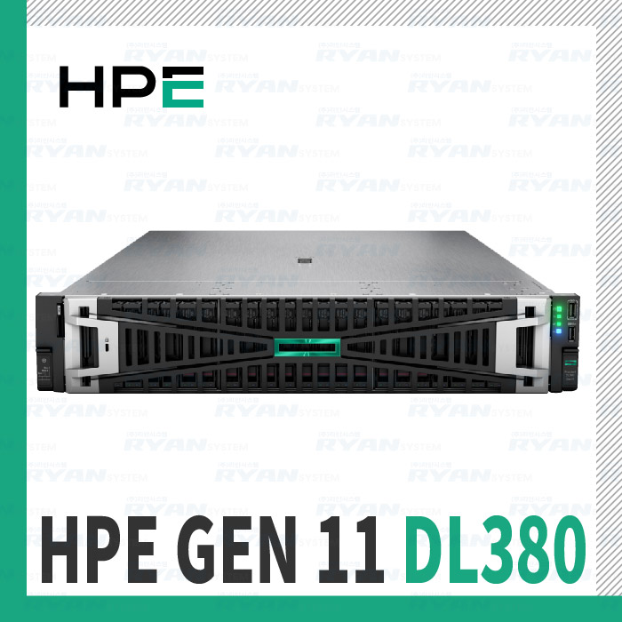HPE 프로라이언트 DL380 Gen11 S4509Y 8SFF 16GB/NO SSD/SAS 600GB/800W/B