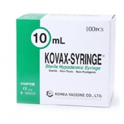 [한국백신] 일회용 주사기, 10mL/100개입, 22G, 5/4inch KOVAX Disposable Syringe