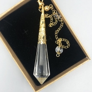 골드  펜듈럼 (자수정)