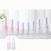도테라 레터링 파스텔 펄 컬러 핑크 화이트 유리 스프레이 용기 30ml 50ml 100ml