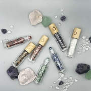 도테라 로고  밤부 차크라 원석 유리 롤온 10ml (7개입)