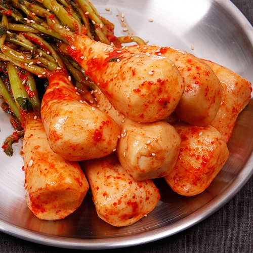 아그작 총각김치