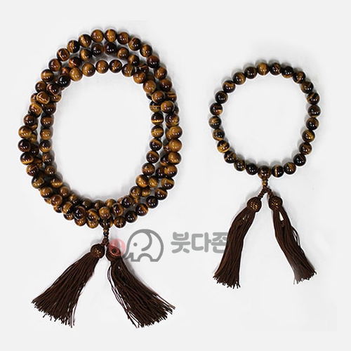 호안석 테슬염주세트 12mm (단주+108염주)
