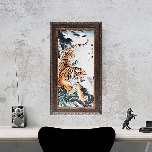 호랑이 액자(소) 33.5 x 60.5cm