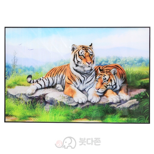강화유리 호랑이 액자(소)(39 x 59cm)