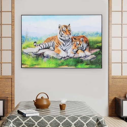 강화유리 호랑이 액자(소)(39 x 59cm)