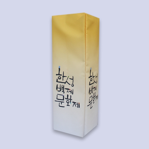 행사용 청사초롱 (행사용 맞춤제작) - 한성백제문화제(16x16x50cm)