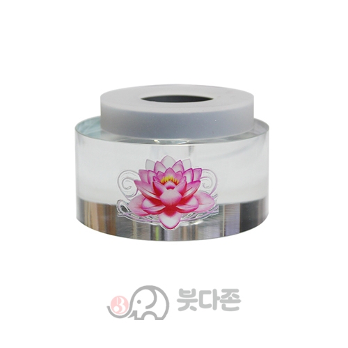 크리스탈 팜유양초 거치대(종류3가지)-(3일초. 5일초, 7일초, 15일초 전용)