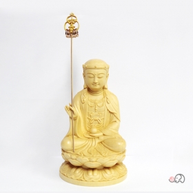 황양목 지장보살 5치