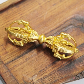 무광 금색 금강저 7cm