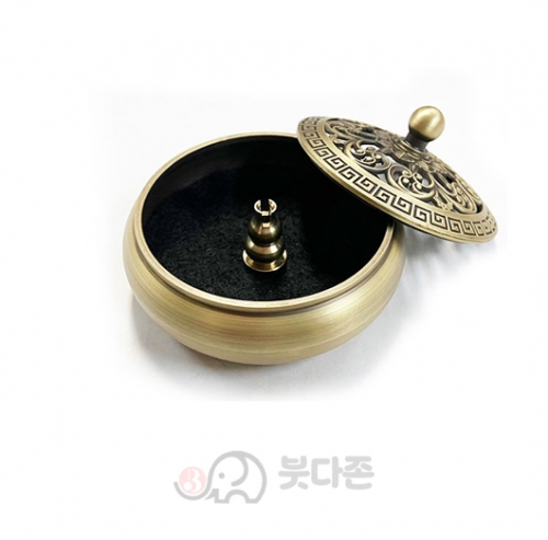 금련 불연재향로 (원형) - 사이즈 (택1)  향로/불연재향로