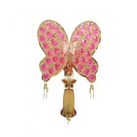 황금대박돈나비 기도등(10개입)<BR> (최대폭25cm)(등표 포함)