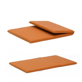 황토색 접이식 절방석 (면/압축솜)좌복