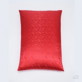 홍색 꽃무늬 스님방석 (70x120cm)