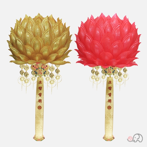 황금재물사업등 13호 (최대폭 약40cm)(LED전구,전선, 등표 포함)