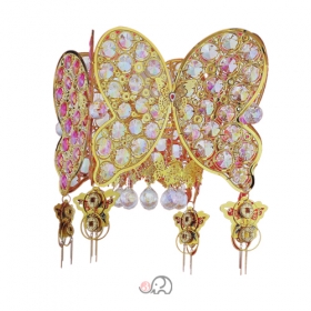 황금대박 돈나비 사업등 (가로28 x 세로33cm) (LED전구,전선포함)