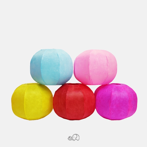 5호 한지호박등(1박스 20개)(최대폭15 x 높이12cm)D