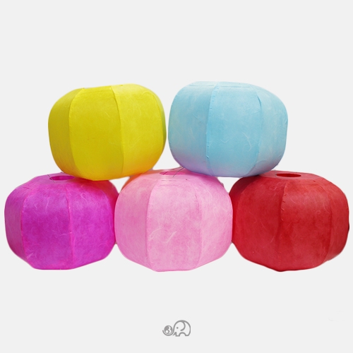 6호 한지호박등(1박스 20개)(최대폭18 x 높이14cm)D