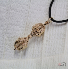 금강저 목걸이(검정줄)(케이스포함)