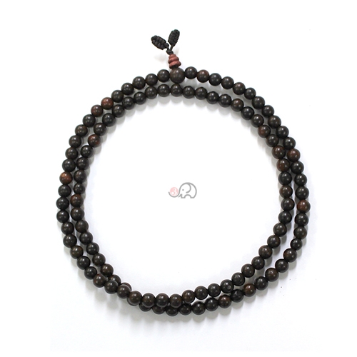 장미목 고무줄 108염주 6mm