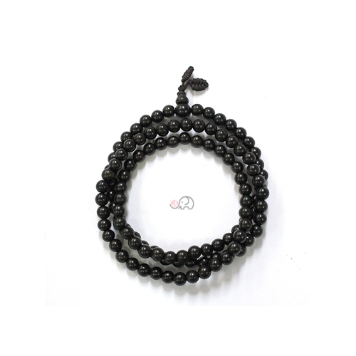 흑단 고무줄 108염주 6mm