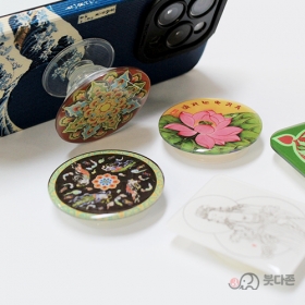 나를 지켜주는 호신톡 - 스마트폰 그립톡(라운드6가지 택1)