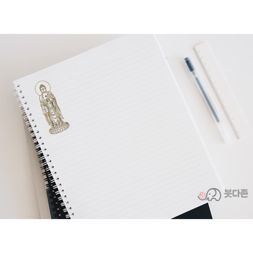 아미타 부처님 동판스티커