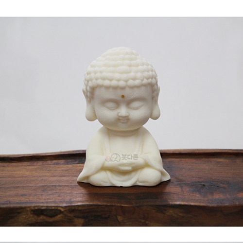 상아야자 미니 삼존불 불상세트(3불세트)