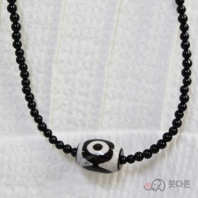 관음의눈 오닉스 목걸이 - 원석목걸이