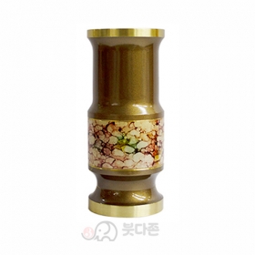 옥무늬 청동 칼라향통
