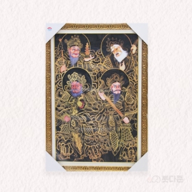 고급족자탱화- 사천왕 (55x80cm) 액자포함