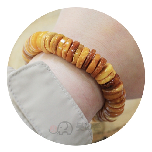 천연호박(주판) 합장주 13.5mm