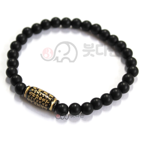 광명진언 원통주불 오닉스합장주 6mm