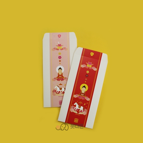 붓다봉투 _ 칸타카 불전봉투 4매(색상2가지)