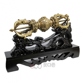 청동 오고저 금강저(28cm) - 용좌대포함