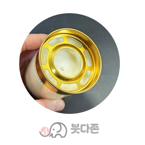 식물성 팜유양초(1일초-2개입)백색 -좋은인연