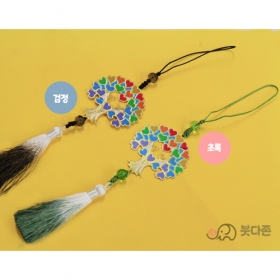 행운 가득한 해피트리 차걸이(초록/검정 택1)