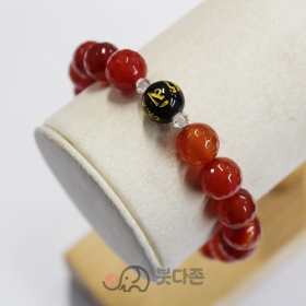 각친 자마노 합장주  10mm (손목사이즈 :대)