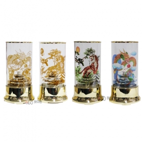 바람막이 파라핀오일램프(산신/용 택1)