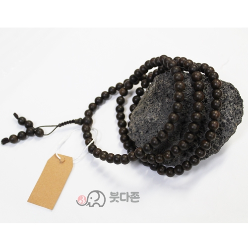 침향108염주 8mm - 블랙침수