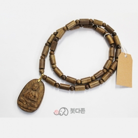 오리지날 침향 불상목걸이 - 아미타불