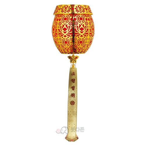 2026(新)재물대박 항아리 사업등(최대폭 약32cm)(LED전구,전선, 등표 포함)