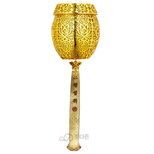 2026(新) 황금대박 항아리 사업등 (최대폭 약32cm)(LED전구,전선, 등표 포함)