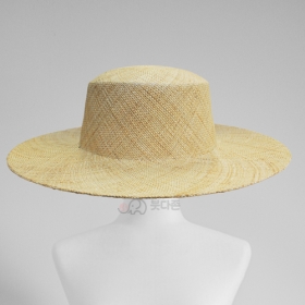 천연 라피아 모자(긴챙)