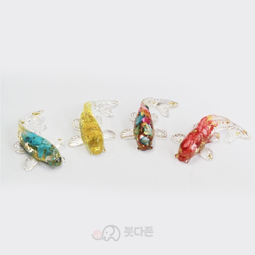 행운의 피쉬(잉어)마그넷   풍요로움, 번영,성공 - 현관문자석/냉장고자석